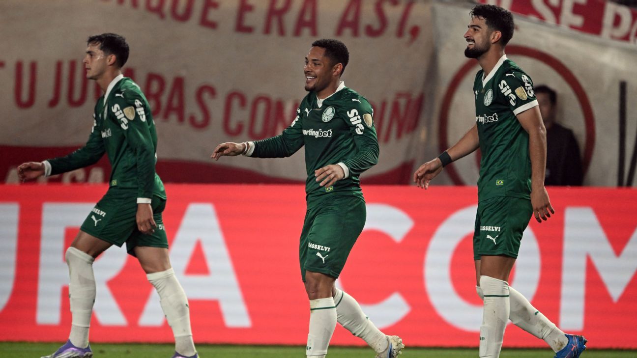 Eficiência do Palmeiras com Dupla de Ataque Aprovada por Vitor Roque e Flaco López