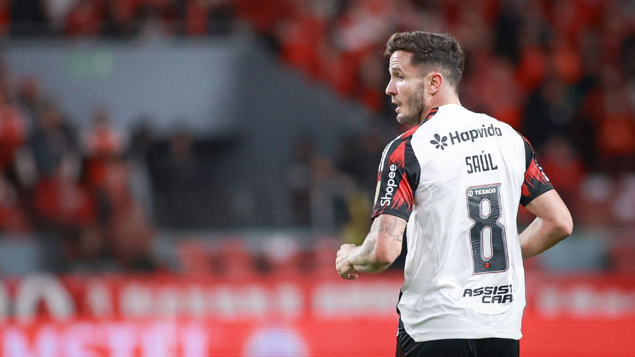 Saúl 'ganha a guerra': volante do flamengo conquista a europa com atuações decisivas