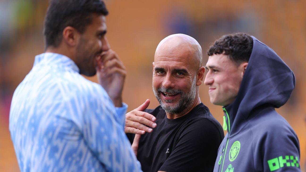 Guardiola: Rodri, Foden back for Tottenham game