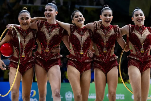 Brasil volta a fazer história e conquista nova medalha no Mundial de Ginástica Rítmica ao som de 'Evidências'