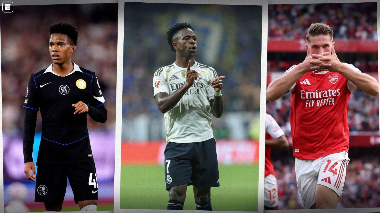 Vinicius Jr. decisivo, show do Arsenal e Estêvão em alta: o resumo do futebol europeu no fim de semana