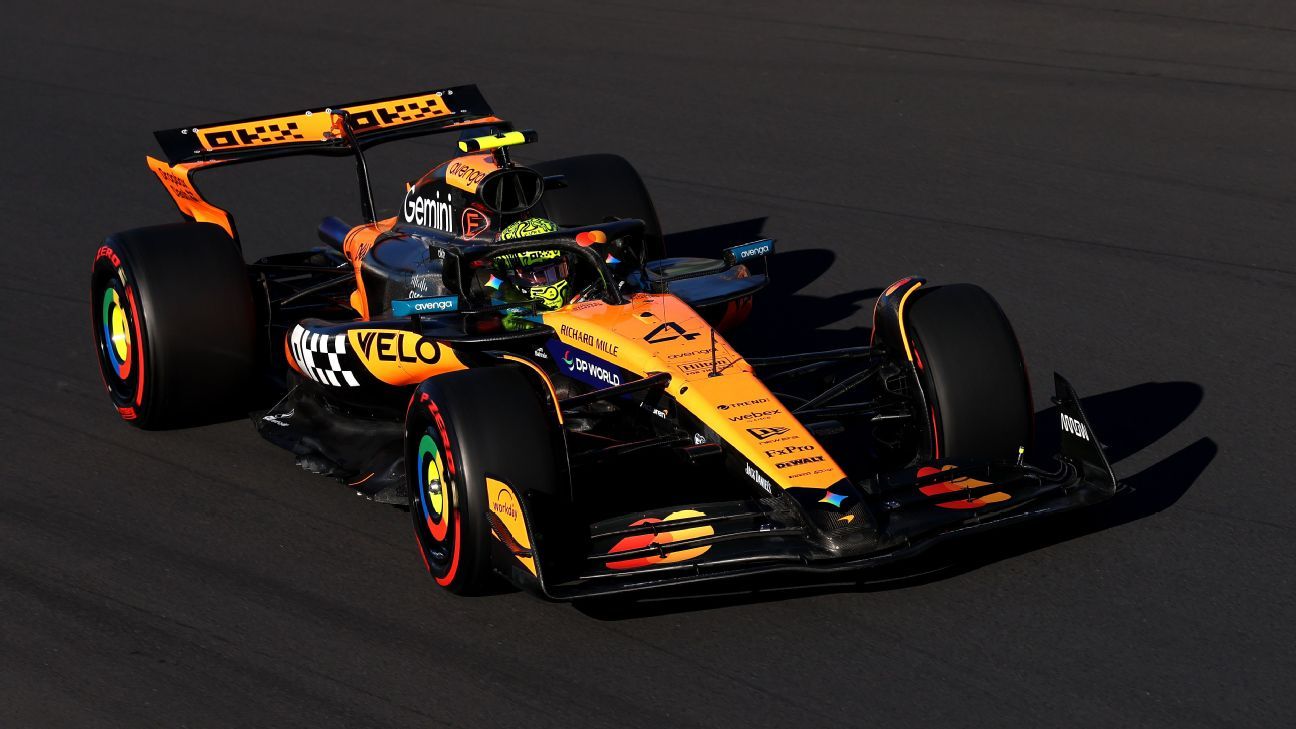Norris Leads Leclerc, Sainz in Italian GP FP2 at Monza