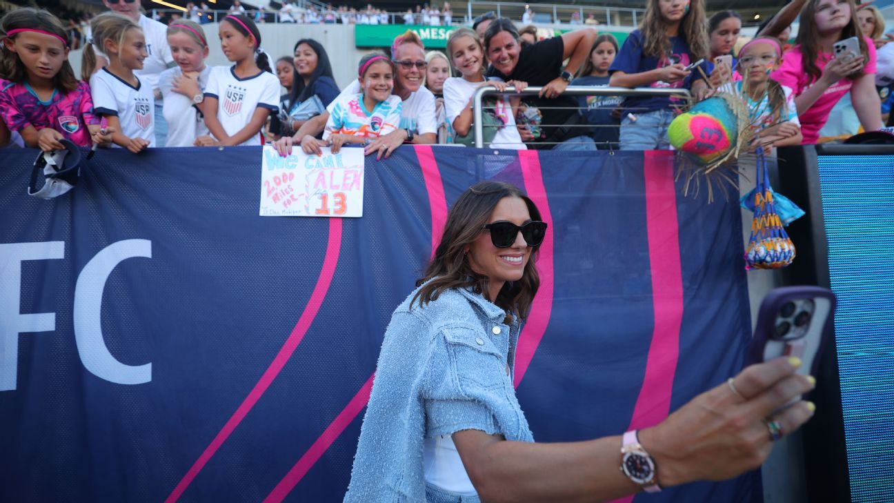 Alex Morgan: El Wave Retira el #13, Leyenda de la USWNT Inmortalizada