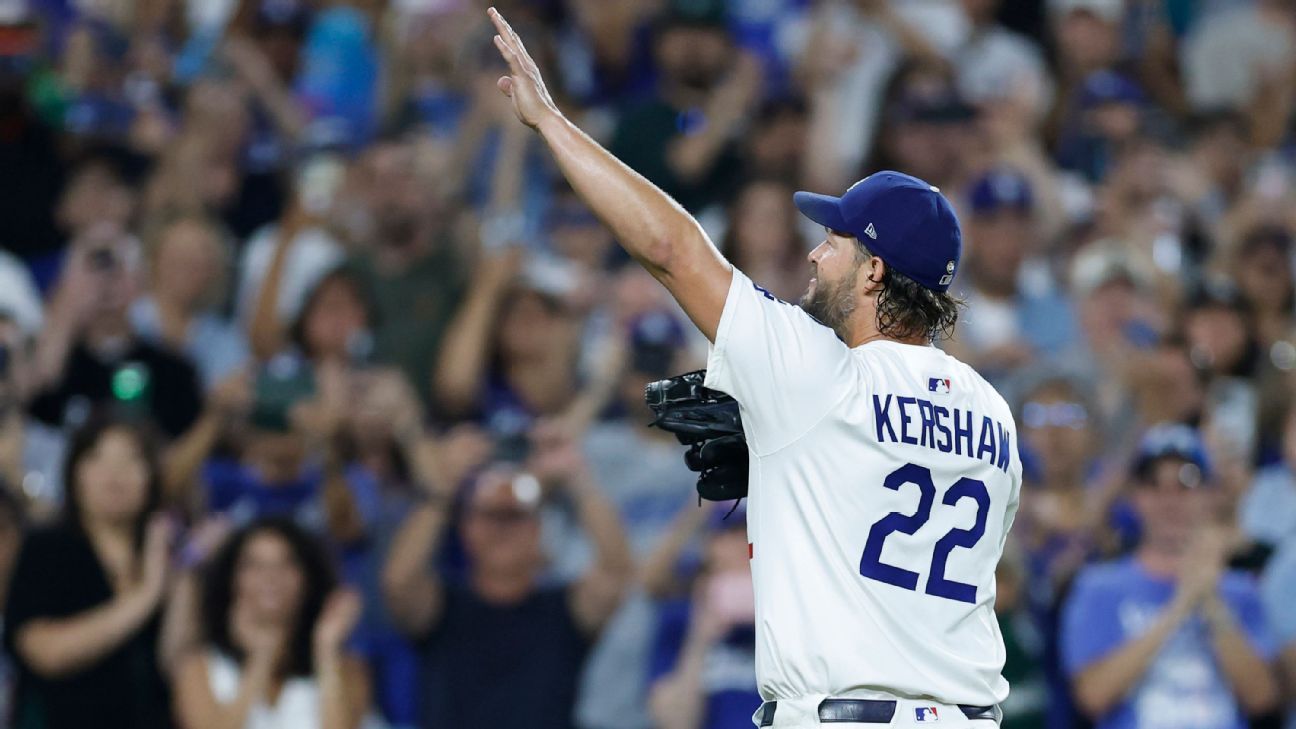 Kershaw soaks in curtain call in possible L.A. finale