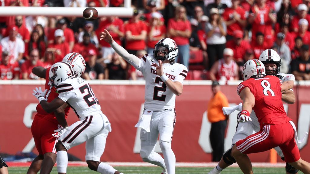 Texas Tech QB Morton ruled out in win vs. Utah