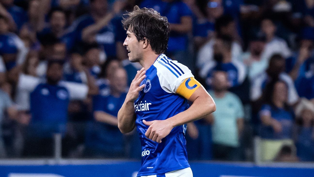 Cruzeiro vence Bragantino em partida cheia de golaços e reassume vice-liderança do Brasileirão