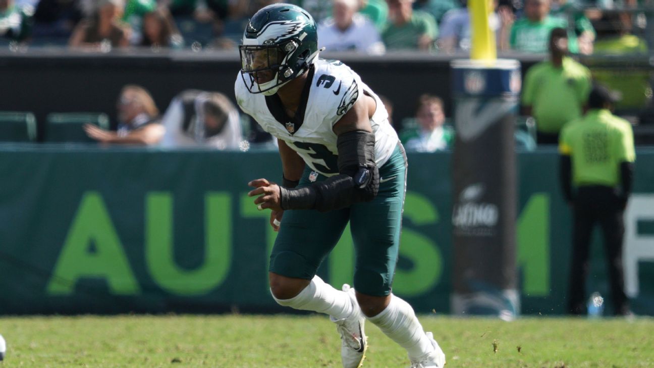Sources: OLB Smith out through Eagles' Nov. bye