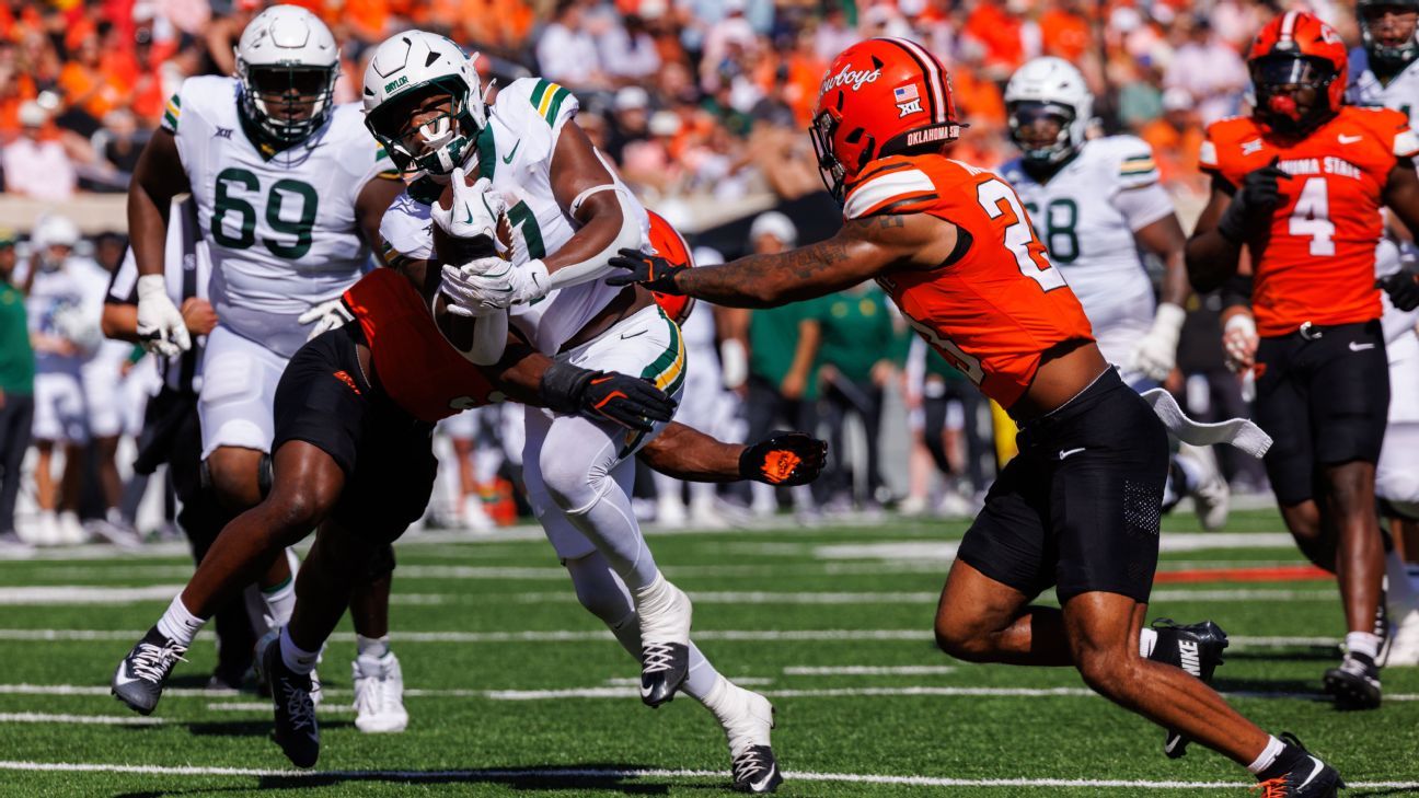 OSU opens post-Gundy era, falls by 18 to Baylor