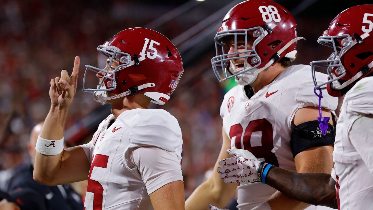 Is Alabama back? Is Oregon the Big Ten's best? A raucous Week 5 reshuffled expectations
