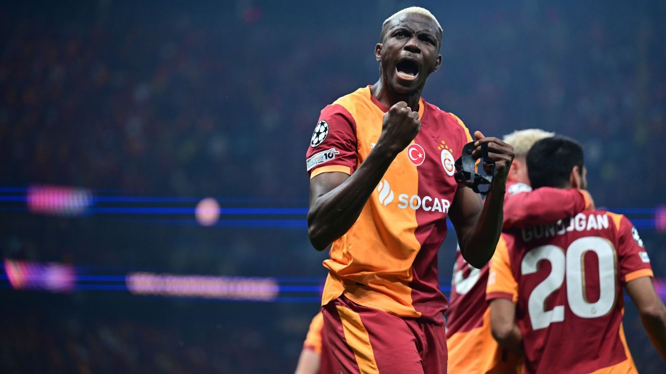 Champions League recap: Galatasaray stun Liverpool with Osimhen goal