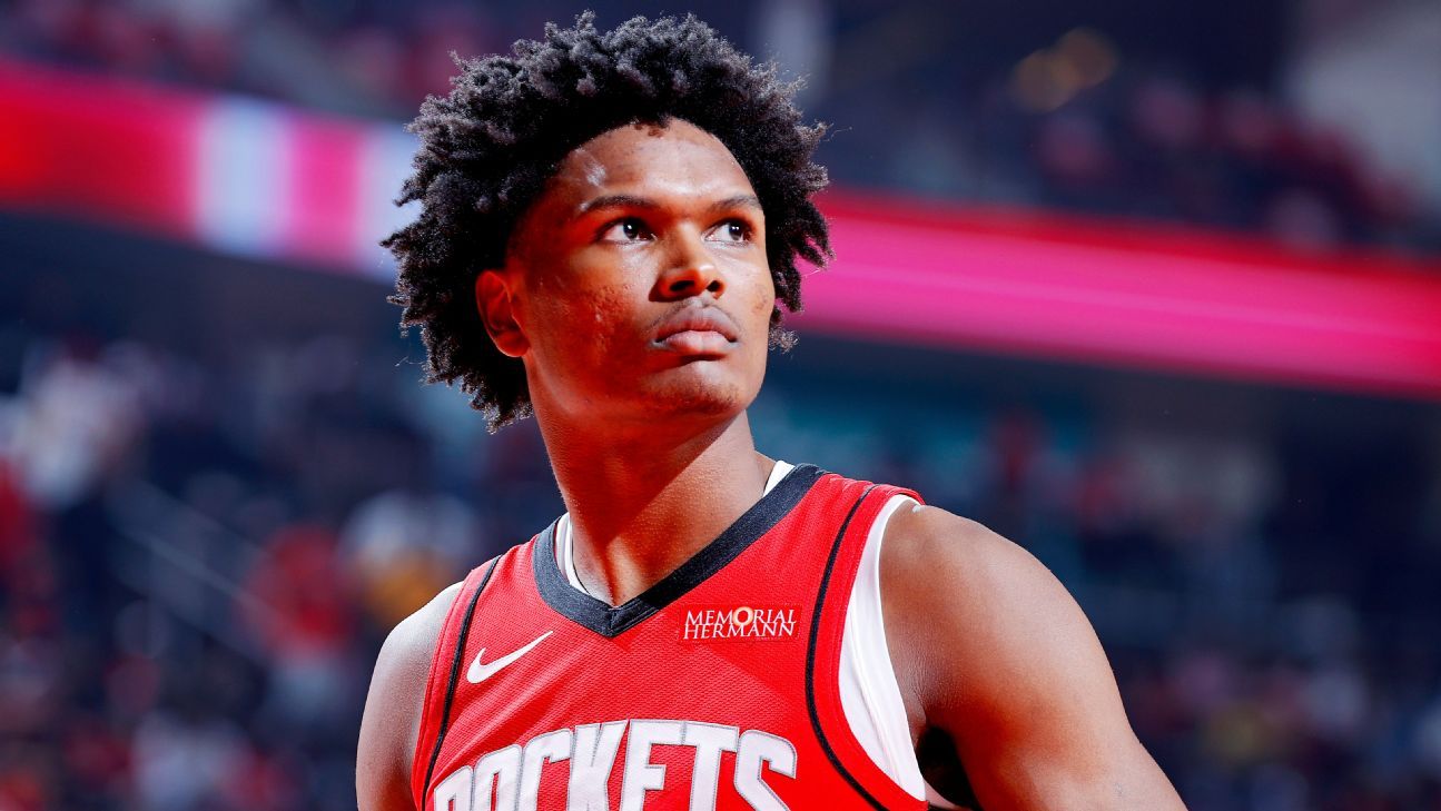 Amen Thompson, jugador de los Houston Rockets