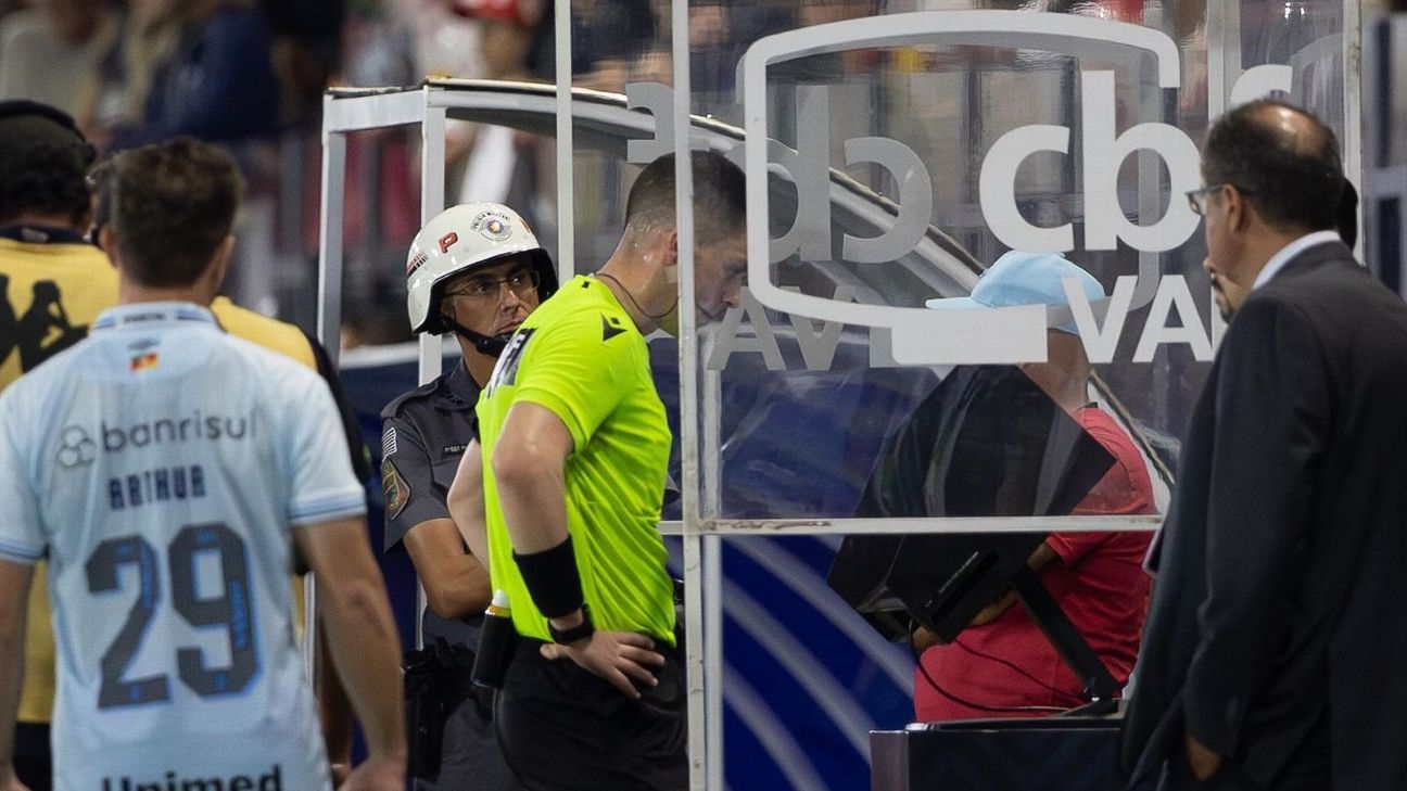 Viu ação de bloqueio em polêmico pênalti a favor do Bragantino contra o Grêmio