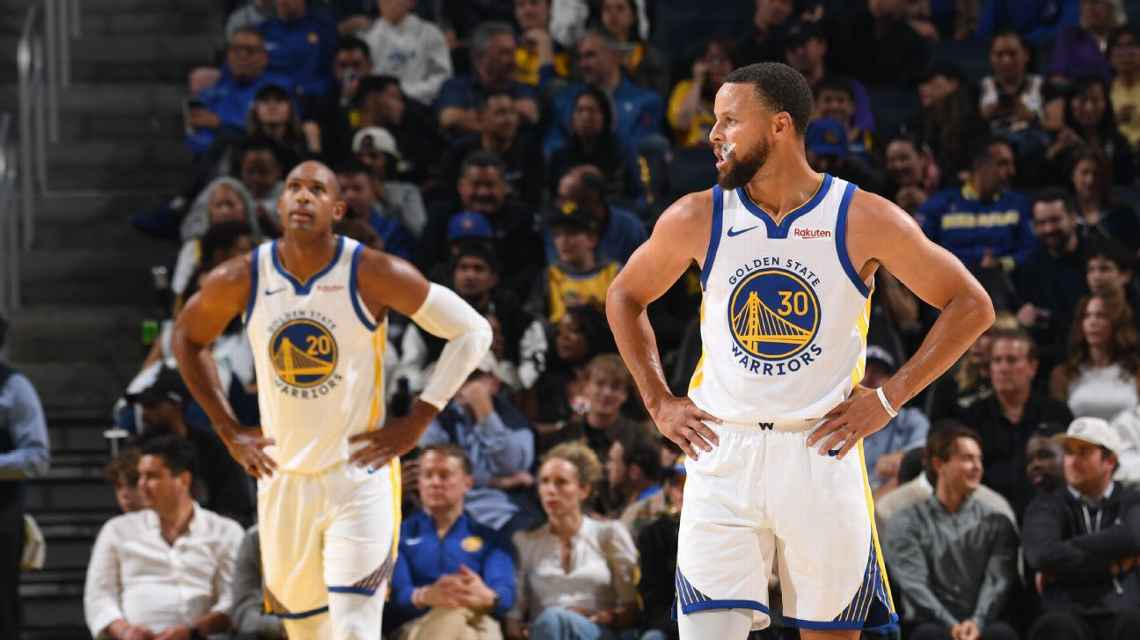 Steph Curry, Al Horford, and Jimmy Butler III on the Warriors