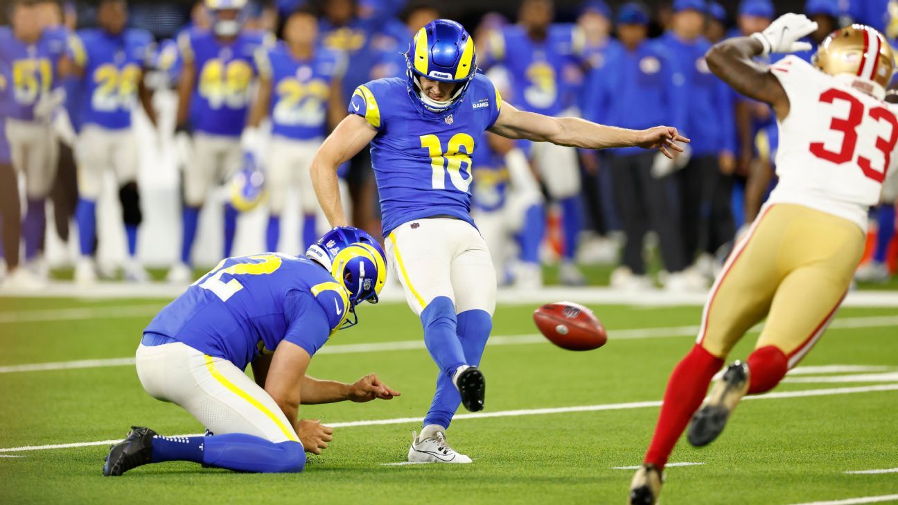 After several missed kicks, the pressure is on Rams kicking unit