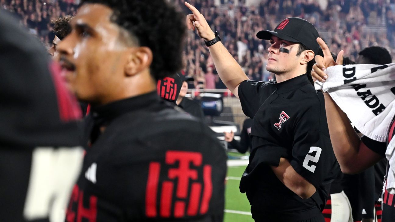 Sources: Texas Tech QB Morton (leg) day-to-day