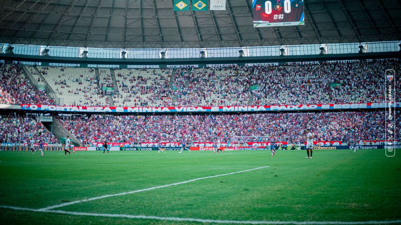 Fortaleza x Grêmio: transmissão ao vivo, horário e escalações prováveis do Brasileirão