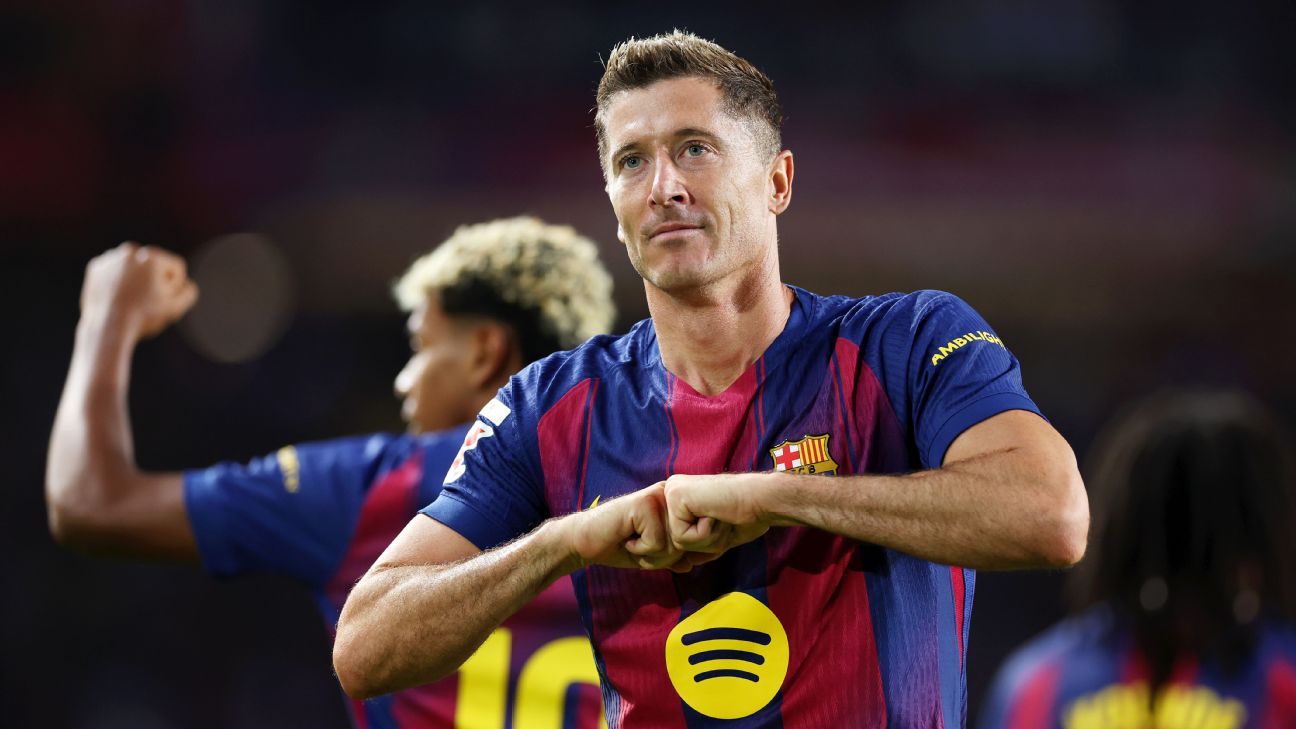 Lewandowski, baja del Barça para el Clásico: Lesión lo margina 5 semanas 2 Robert Lewandowski