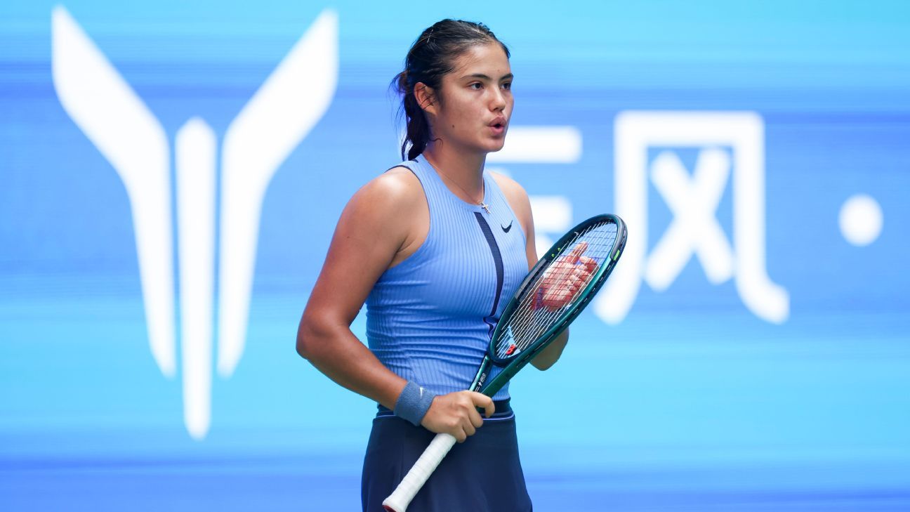 Raducanu Cae en Ningbo: Problemas Físicos Persisten, Back Preocupa 2 Emma Raducanu