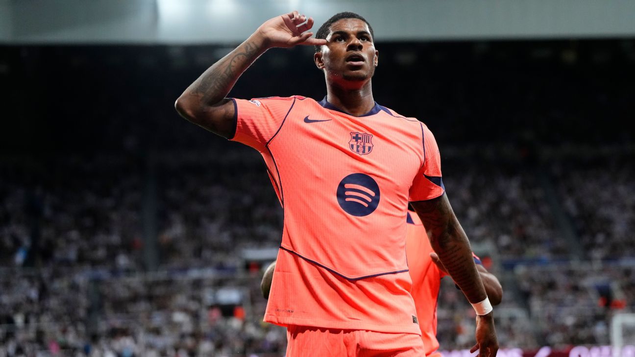 De 'bebedeira que durou 12 horas' a puxão de orelha: como Rashford largou passado 'sombrio' pelo Barcelona