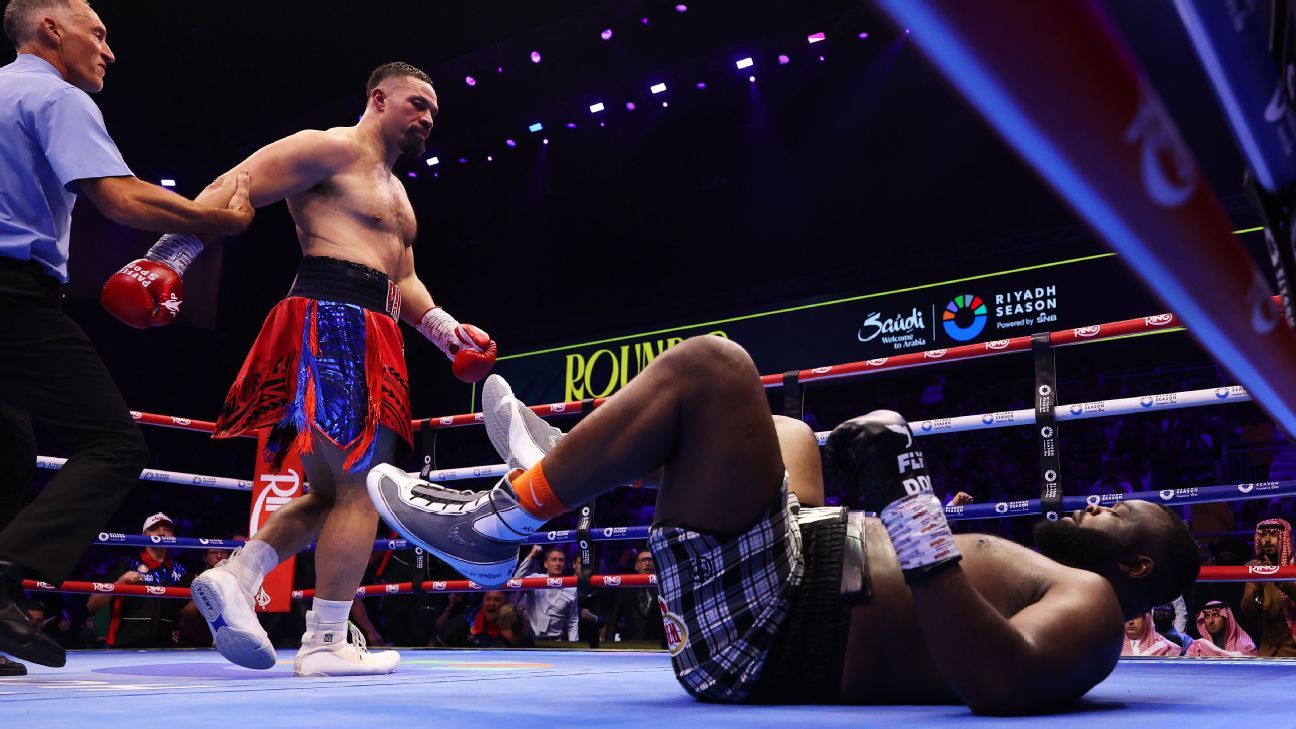 Parker vs. Wardley: Riesgo y Recompensa en la Ruta a Usyk 2 Martin Bakole