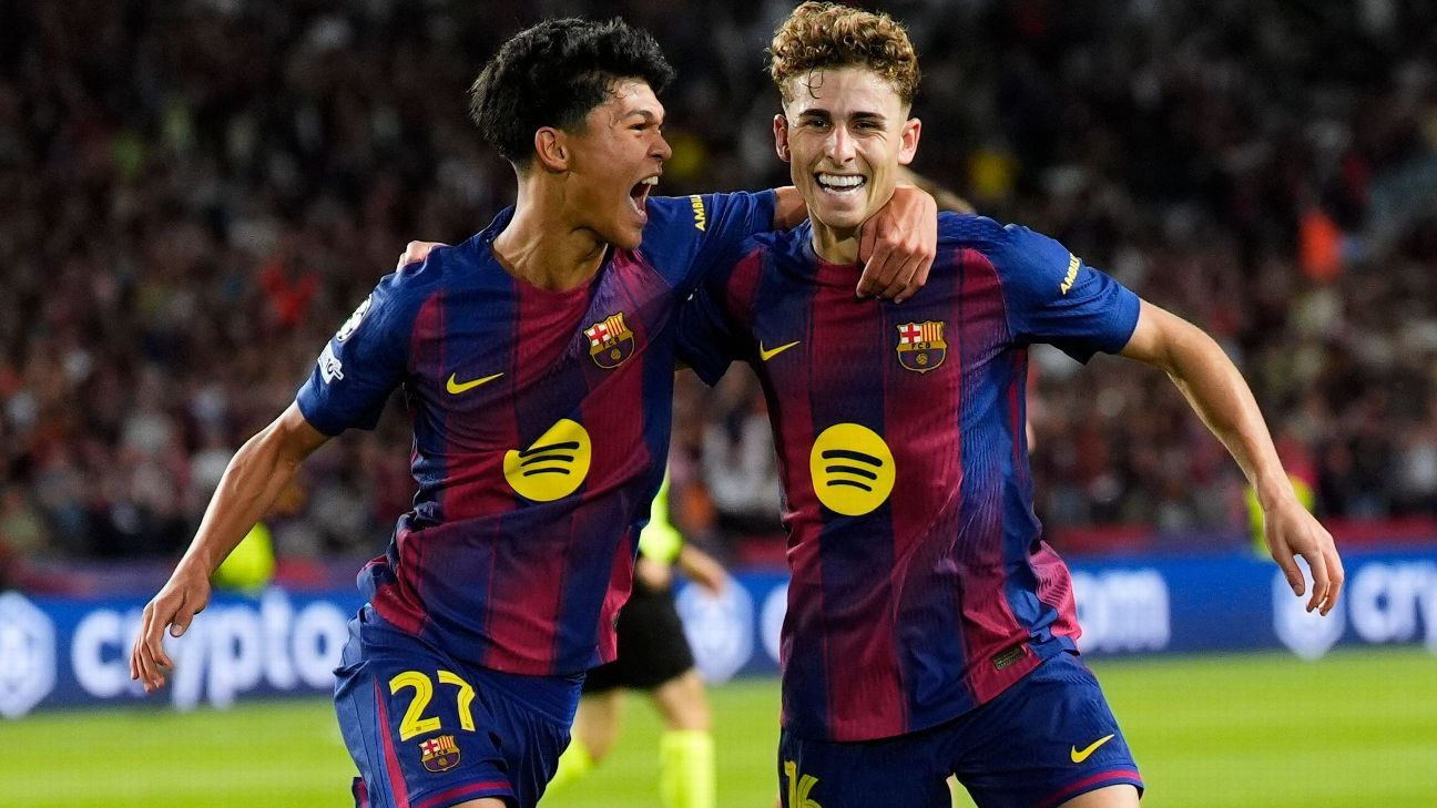 'Molecada' brilha, Barcelona atropela Olympiacos na Champions e embala de vez para El Clásico