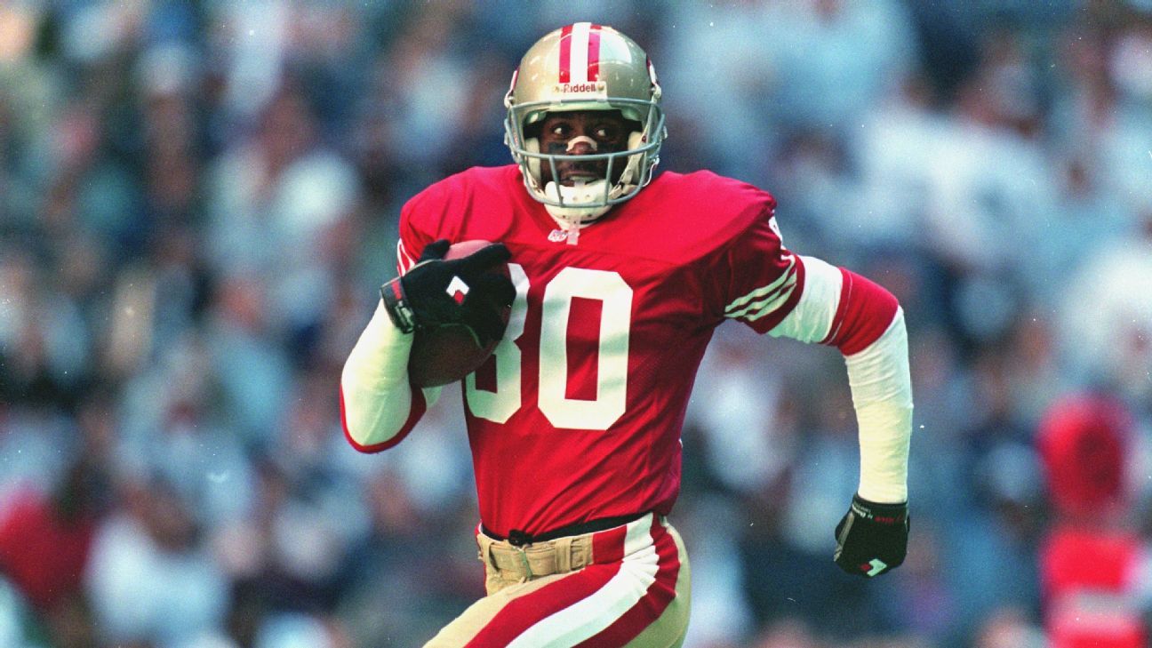 Jefferson y los récords irrompibles de Jerry Rice: ¿Imposible de alcanzar? 1 Jerry Rice
