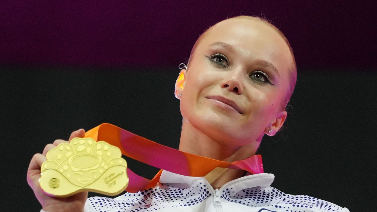 Melnikova caps gymnastics return with gold