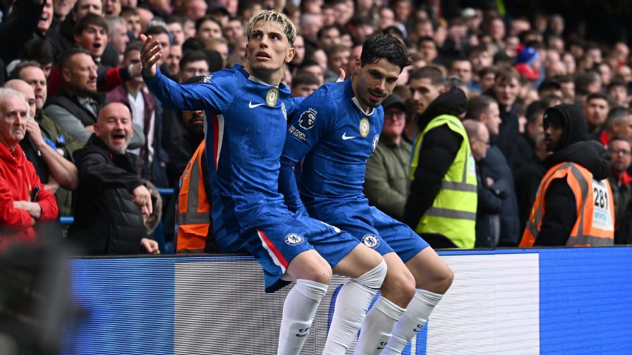 Premier League live updates: Garnacho opens scoring for Chelsea