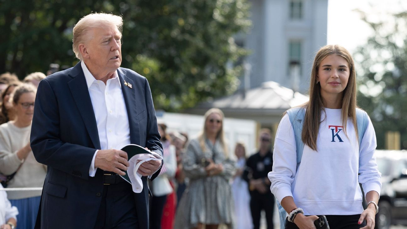 Trump's granddaughter set to play in LPGA event