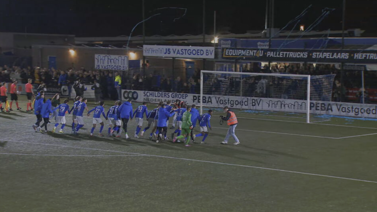 Veenendaal kleurt blauw dankzij stunt GVVV: 