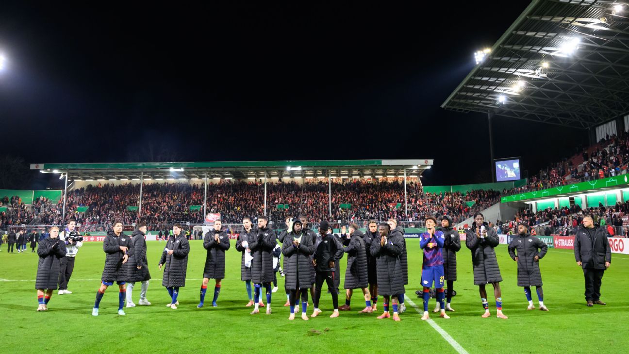 Leipzig fan dies after falling ill at German Cup game