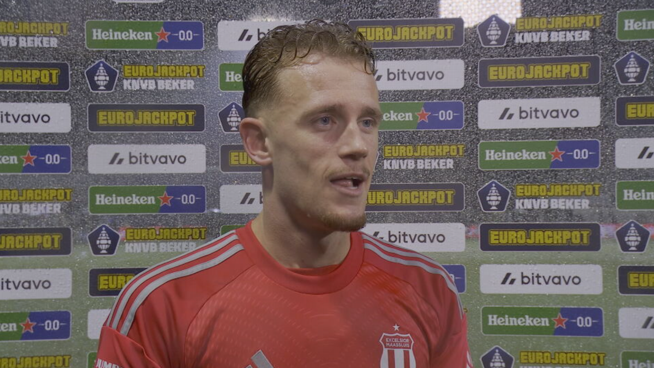 Excelsior Maassluis bekert na slepend voetbalgevecht door: 