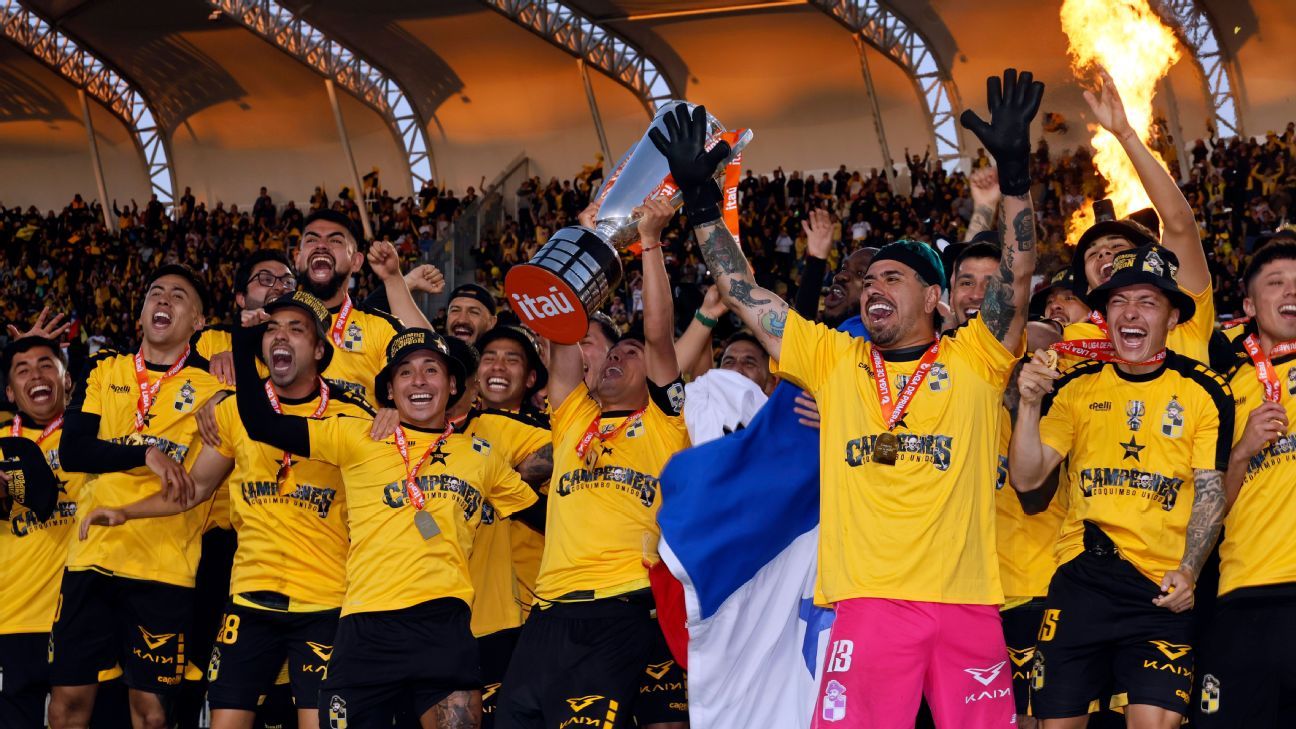 Coquimbo Unido gritó campeón y se mete en la historia con un nuevo récord para el fútbol chileno - ESPN