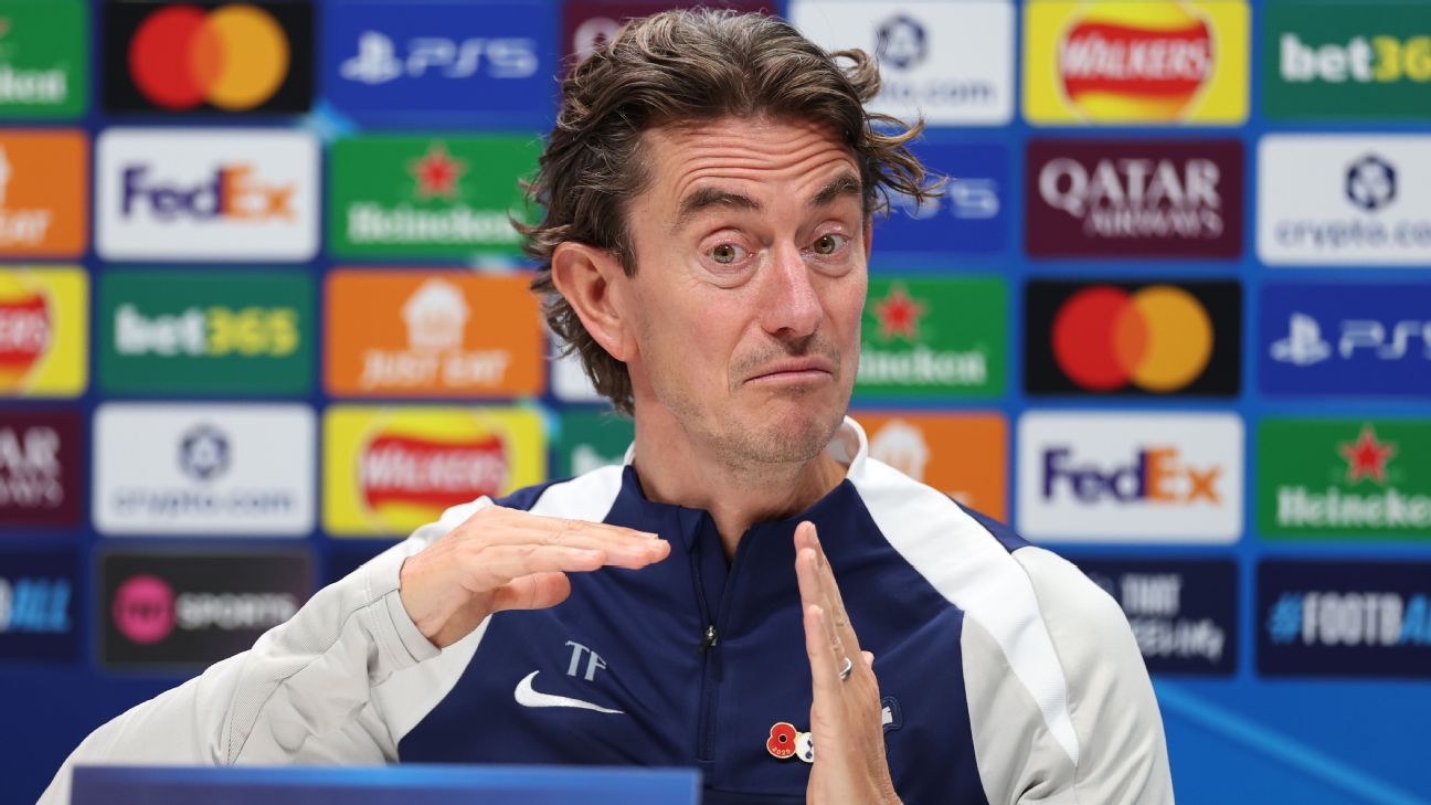 Spurs' Frank: Van de Ven, Spence sorry for snub