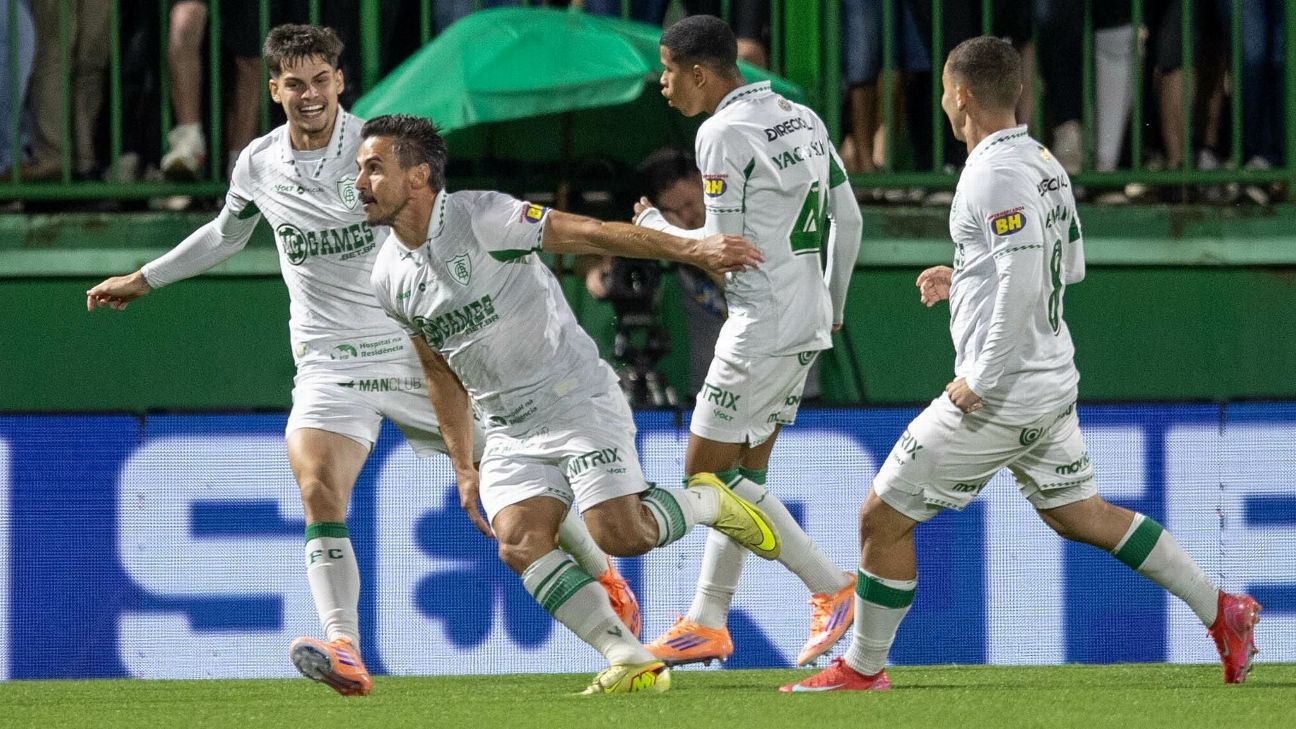 Chapecoense é surpreendida pelo América-MG e perde chance de encaminhar o acesso na Série B