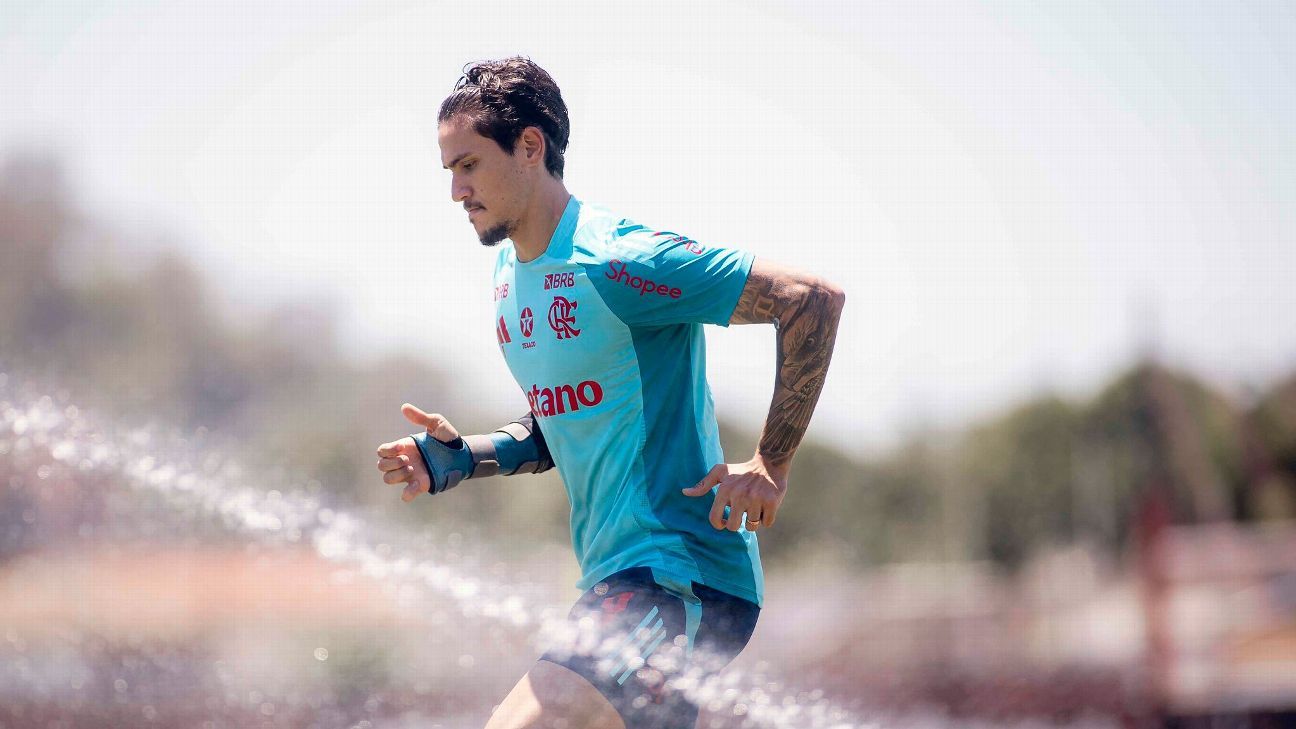 Pedro em apuros: Flamengo reage à dor muscular do atacante antes da final da Libertadores