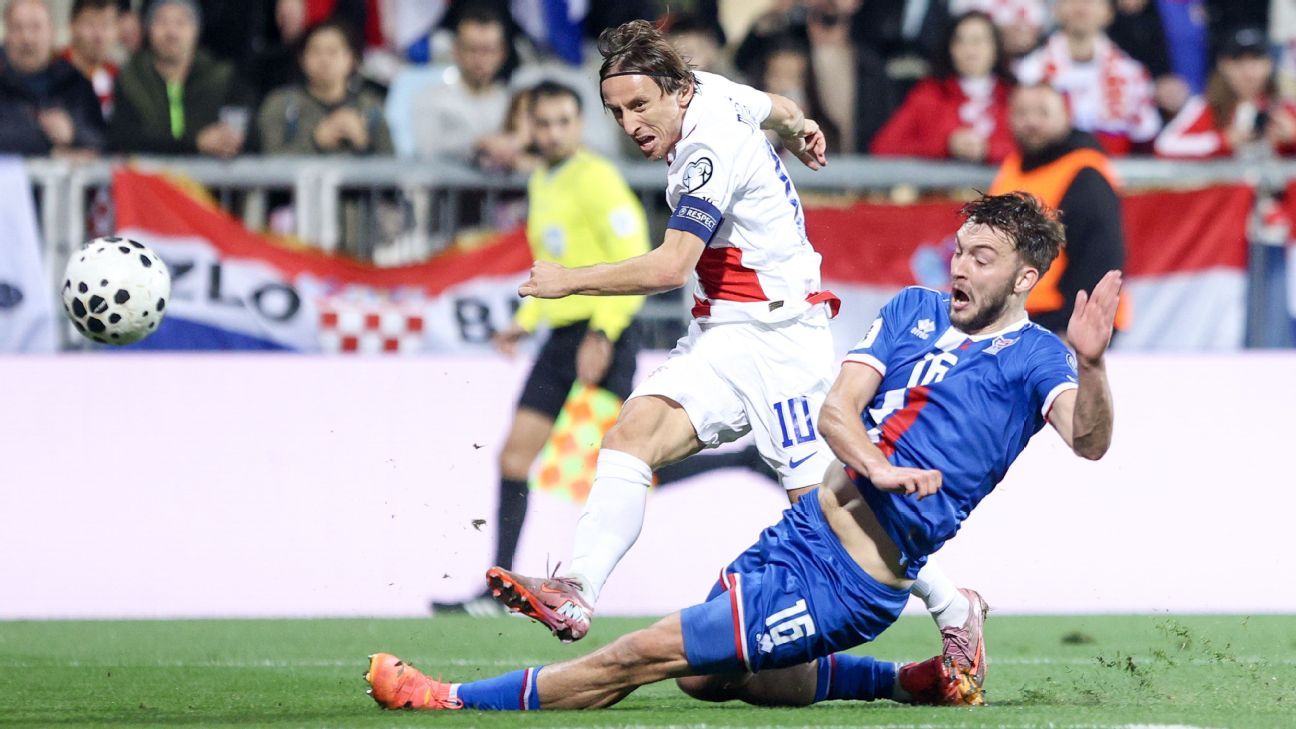 Croácia vence Ilhas Faroe e se classifica para Copa do Mundo de 2026