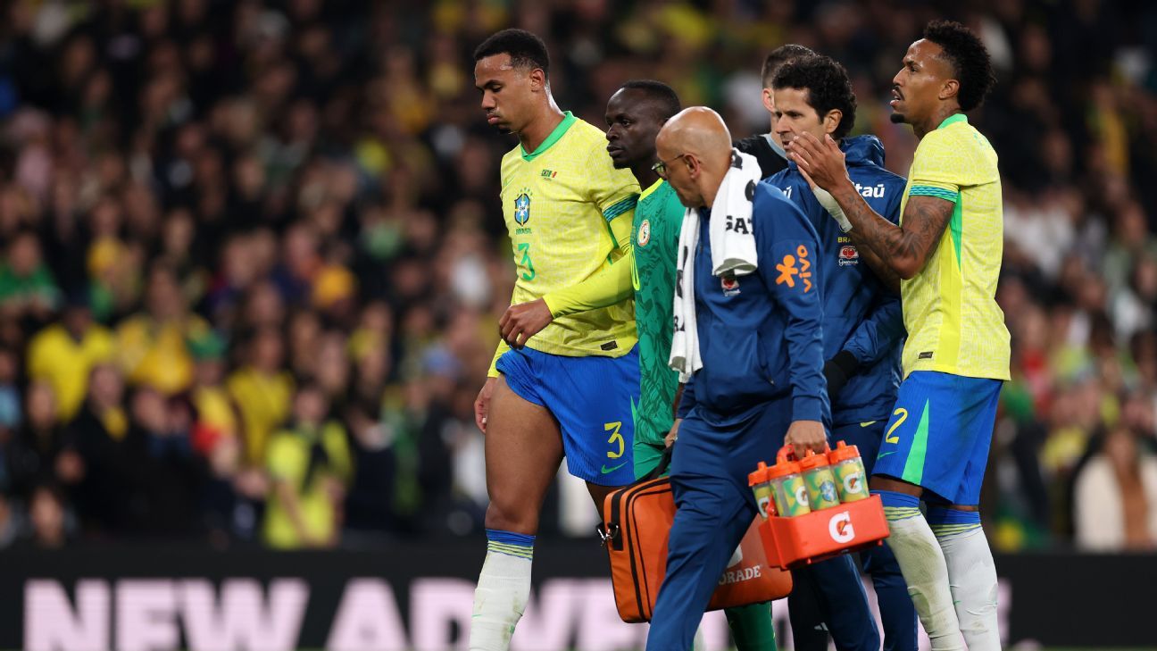 Gabriel Magalhães é cortado da seleção brasileira por lesão na coxa