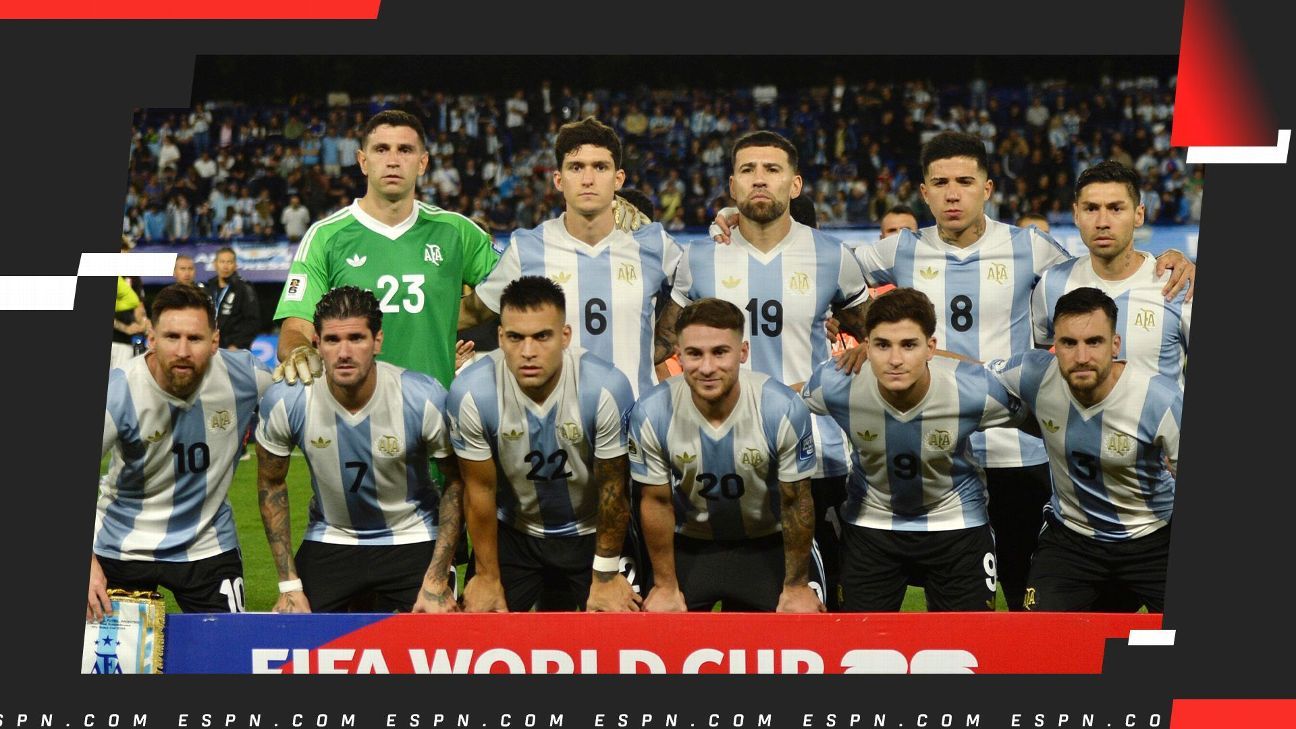 Argentina, en el Mundial 2026: figuras, cómo juega, historia y mucho más -  ESPN