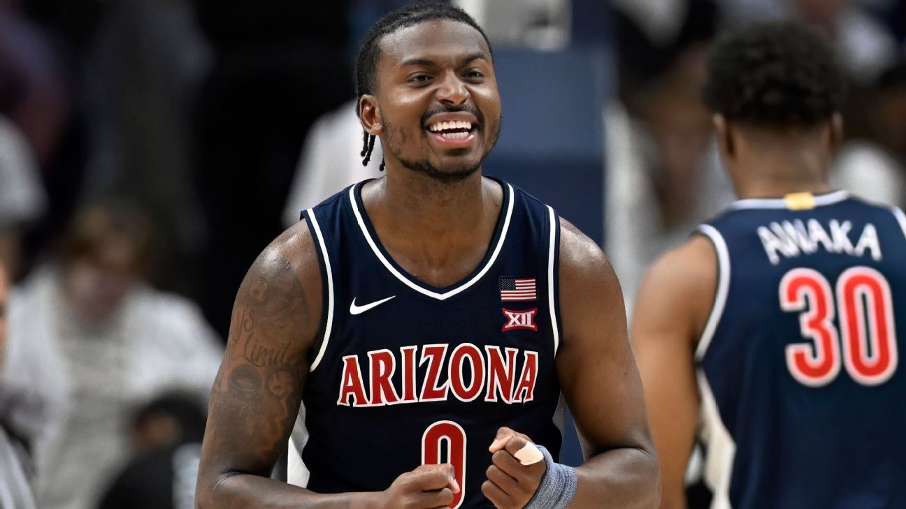 Men's college basketball Power Rankings: Arizona rides hot start to No. 1