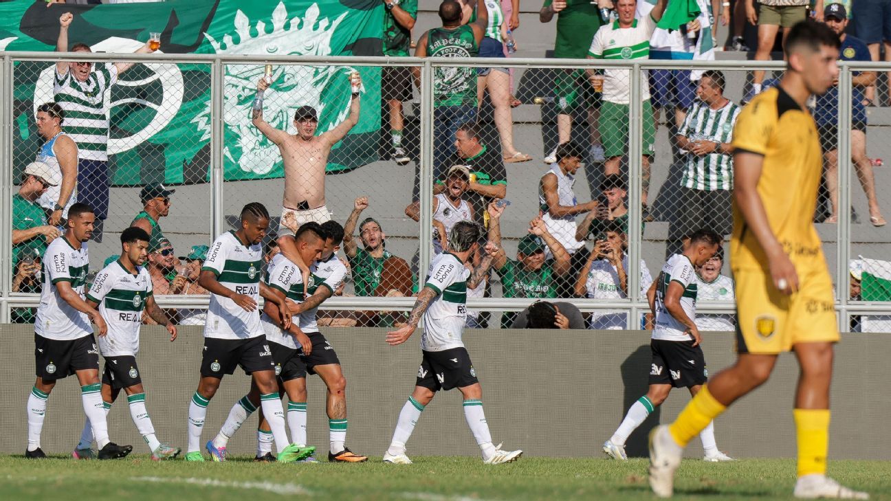 Coritiba vence Amazonas e conquista o tricampeonato da Série B do Brasileirão