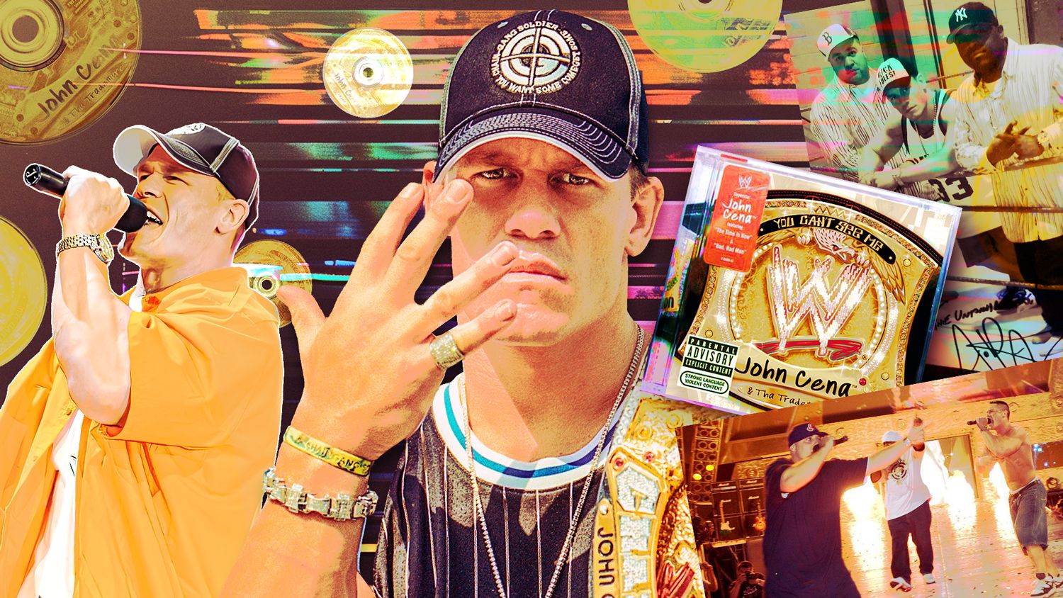 The untold story of John Cena's rap album, 'You Can't See Me'