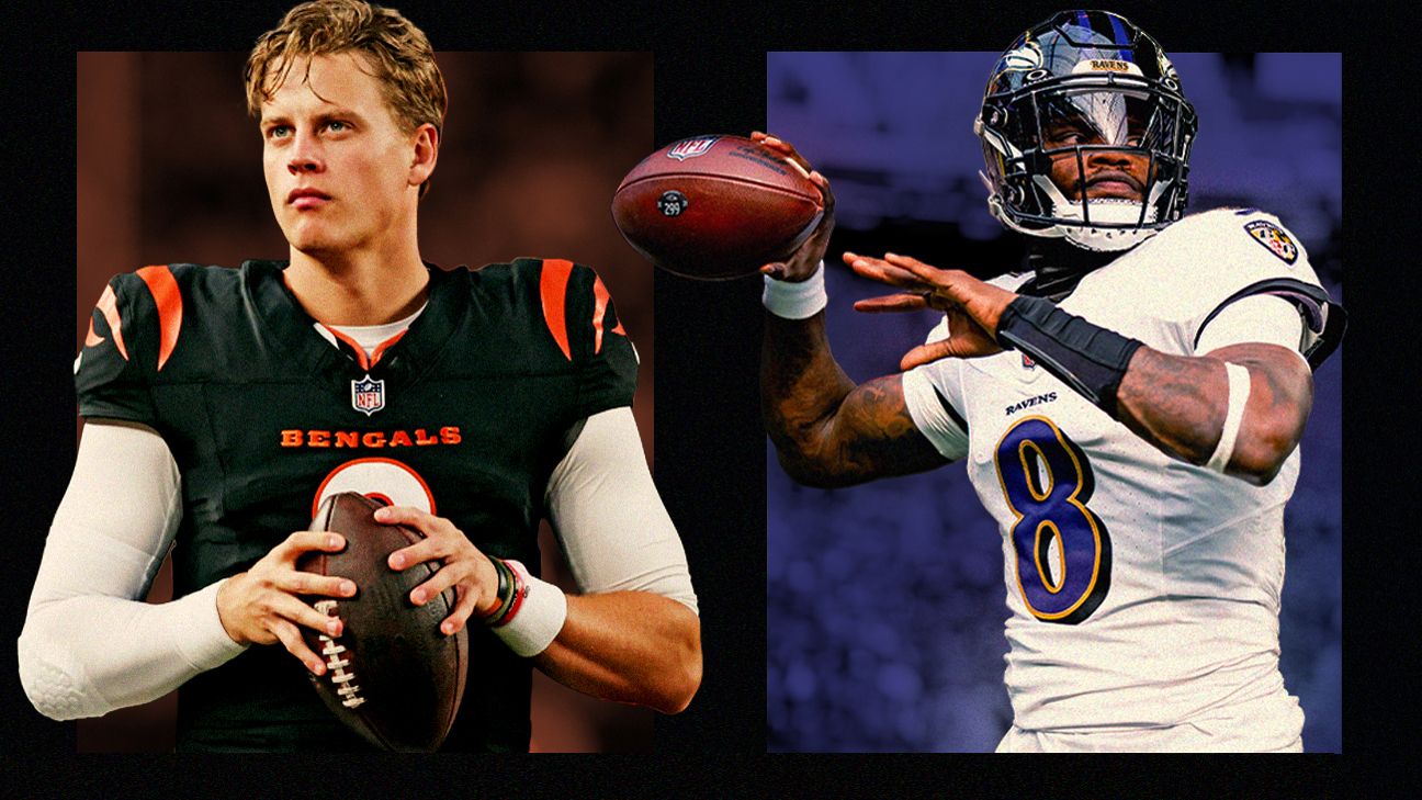 Latest chapter of Jackson vs. Burrow has been defined by injuries and divergent results