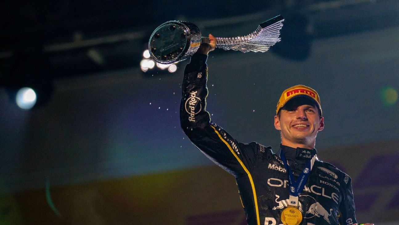 Max Verstappen ganó el Gran Premio de Las Vegas.