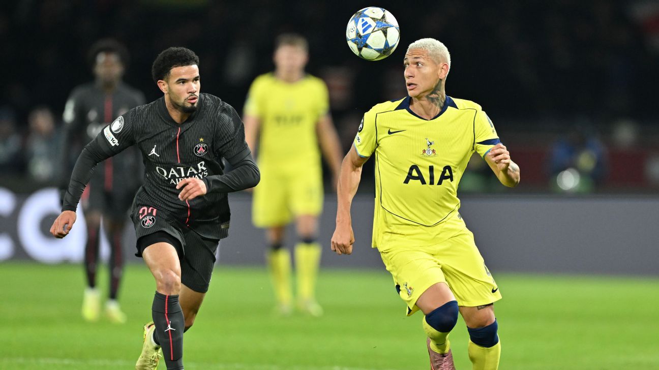 Champions League live updates: Arsenal and Bayern battle, Mbappé notches first-half hat trick - ESPN