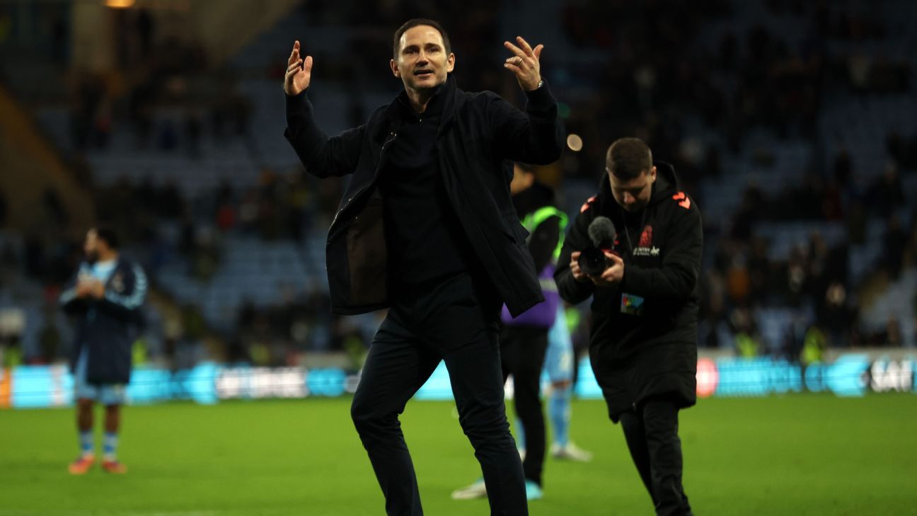 Frank Lampard’s Coventry hit 50 Championship goals with another win