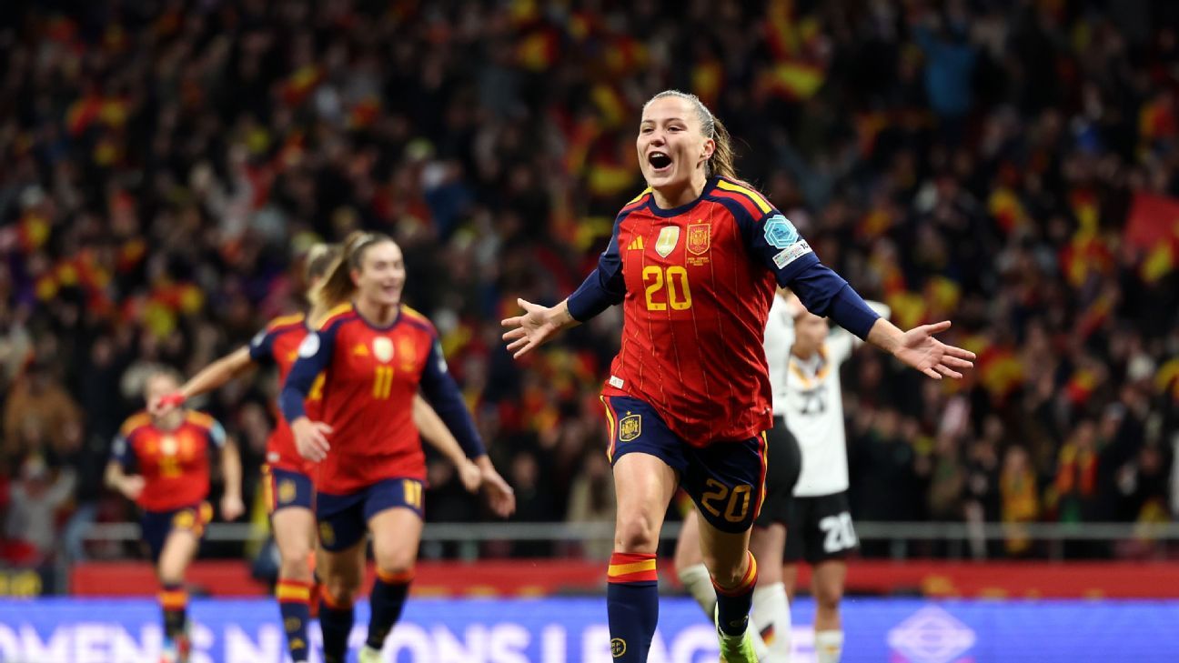 España se corona campeona de la Liga de Naciones Femenina tras vencer 3-0 a Alemania