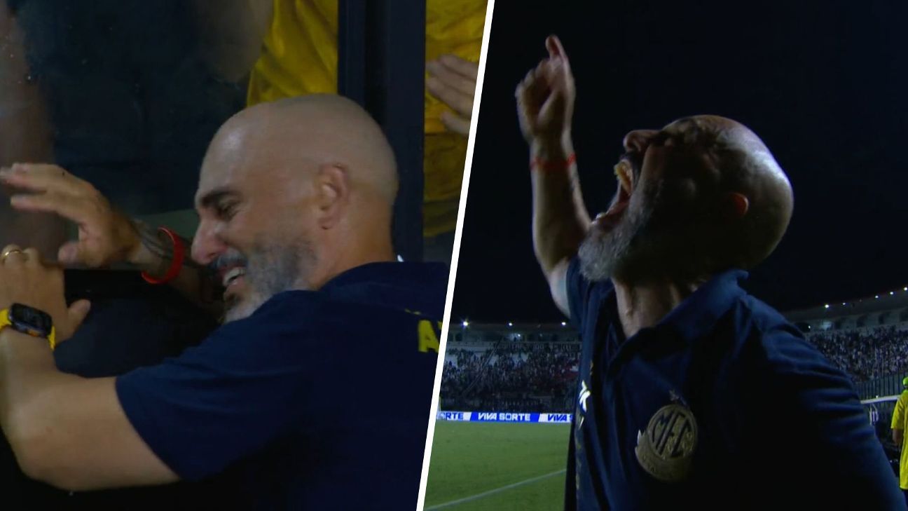 Guanaes se emociona e chora com a classificação do Mirassol à fase de grupos da Libertadores