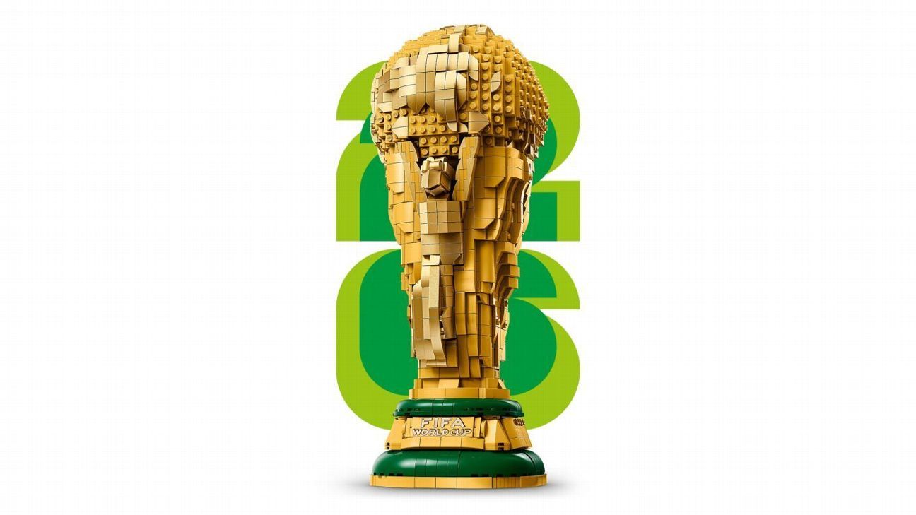You can now have your very own FIFA World Cup trophy -- made out of LEGO