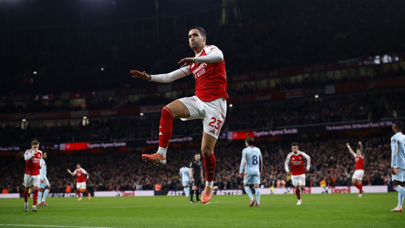 Arsenal vence Brentford, afasta pressão do City e segue disparado na liderança da Premier League